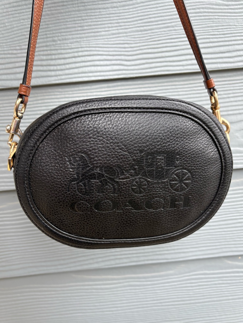 Coach C4056 Horse and Carriage Camera Crossbody Bag